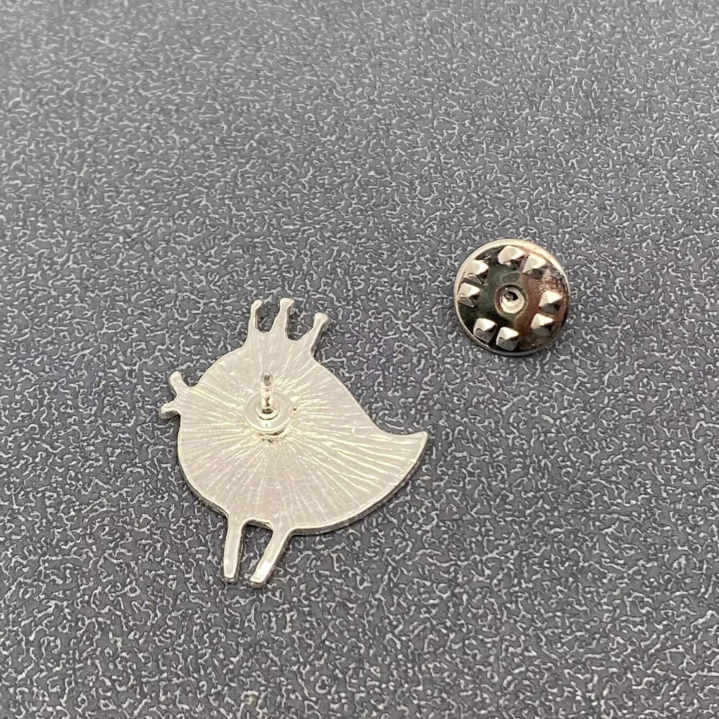 Crown Chick Brooch