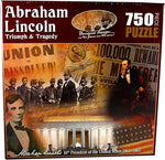 American History Abraham Lincoln Triumph and Tragedy Jigsaw Puzzle (750-Piece)