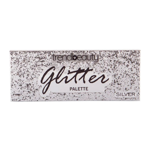 Silver Glitter 10 Color Eyeshadow Palette