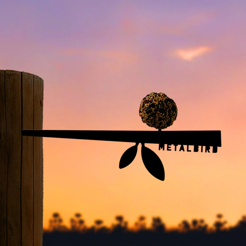 Metal Stick Bird Feeder