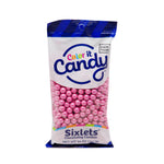 Color It Candy Sixlets Shimmer Bright Pink 14oz Bag