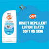 OFF! Adults & Kids Mosquito Repellent Lotion with Picaridin (Suitable for Babies 3 Months & Up) - 3.8oz