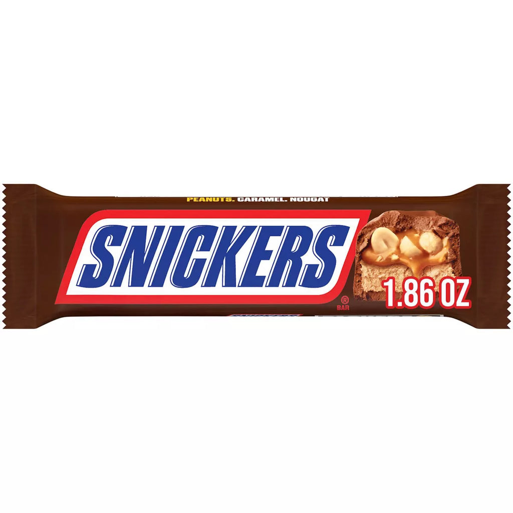 Snickers Full Size Chocolate Candy Bar - 1.86oz