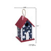 Patriotic Birdhouse - Spring Garden Decor, Wood