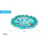 65" Underwater Utopia Splash Pad–Inflatable Marine Water Sprinkler-kids