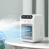 Mini Spray Air Conditioning Fan,Desk Fan with Cold Water Tank,Silent Desktop Cooling Fan, USB Rechargeable,Portable Cold Air Humidifier