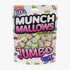 Munch Mallows Jumbo Candy - Fruity Tooty Frooty Marshmallows - Crunchy Exterior, Soft Inside - Fluffy, Playful Texture - Unique Candy Perfect For Candy Lovers