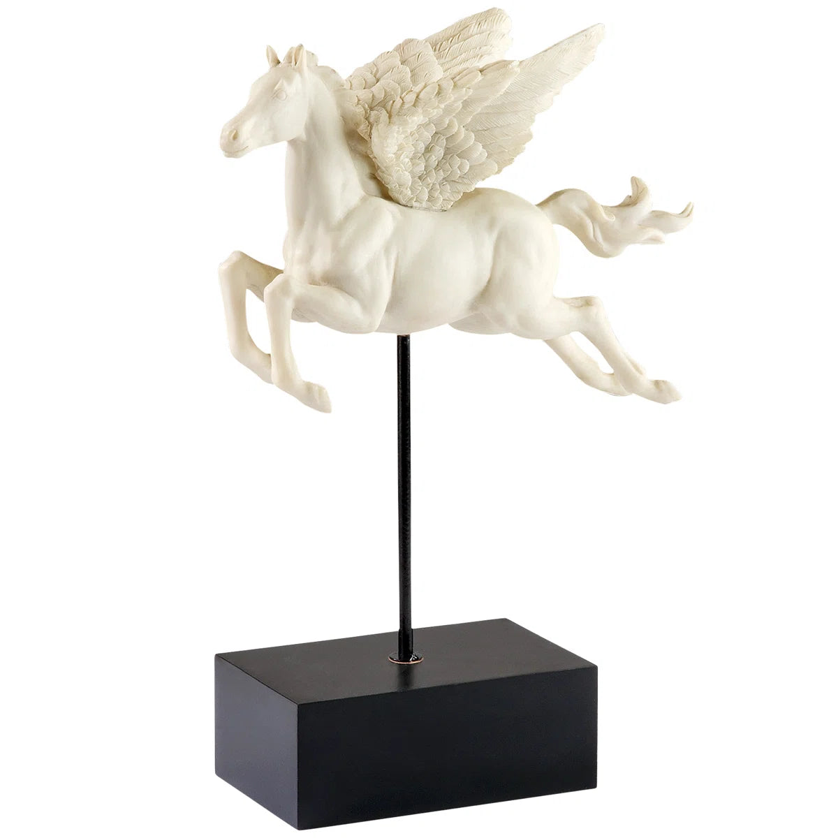 Pegasus The Horse of Greek Mythology Statue, Resin 6"x3"x11.5"H