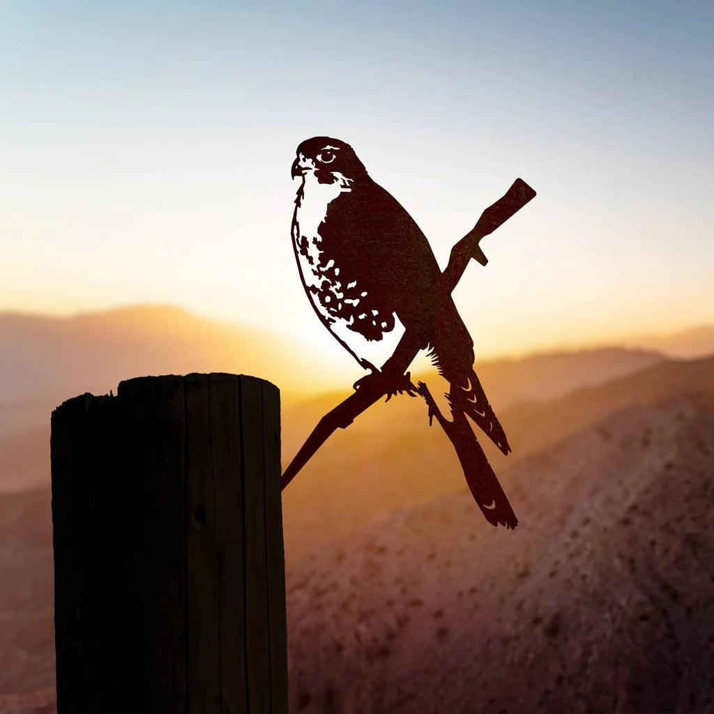 Metal Peregrine Falcon