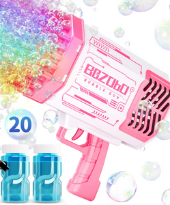 Bubble Machine Gun with 69 Holes
