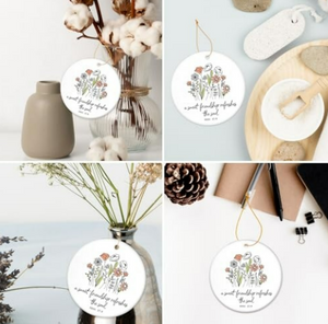 HEXMOZ Friend Christmas Ornament - Christian Friendship Gifts for Women Friends, Best Friends Religious, Inspirational Bible Verse Proverbs 27:9 - A Sweet Friendship Refreshes The Soul Scripture