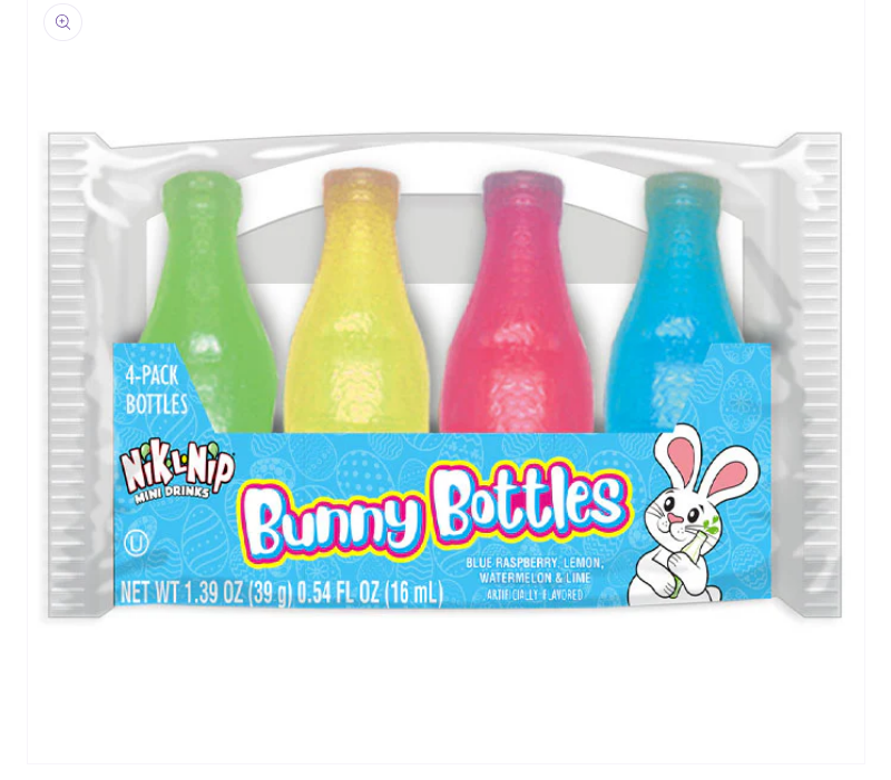 Nik-L-Nip Bunny Bottles 1.39oz (Best By: 10/2025)