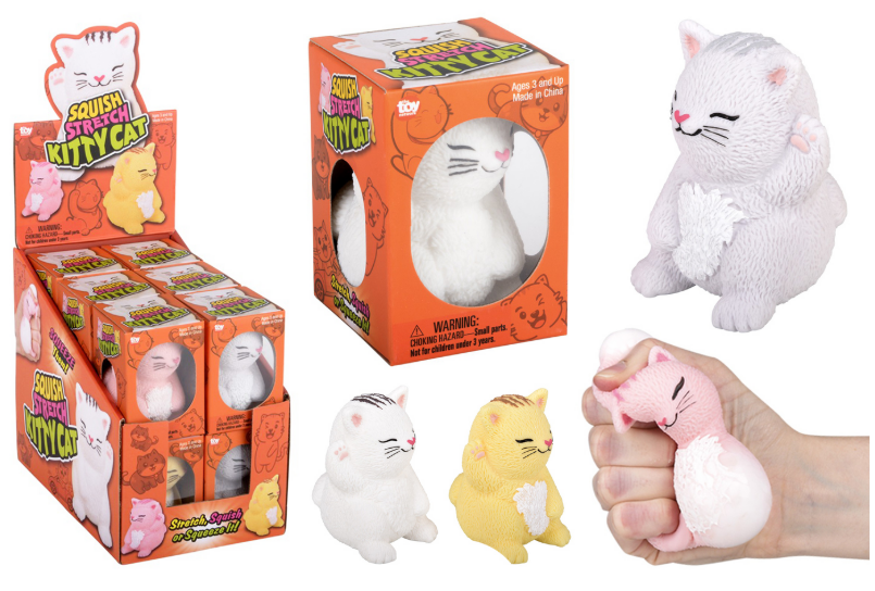 Squish Cat (Gel) (3")