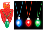 Christmas Light-Up Bulb Necklace