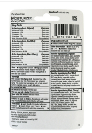 ChapStick® Moisturizing Lip Balm (Variety) (3 PK)