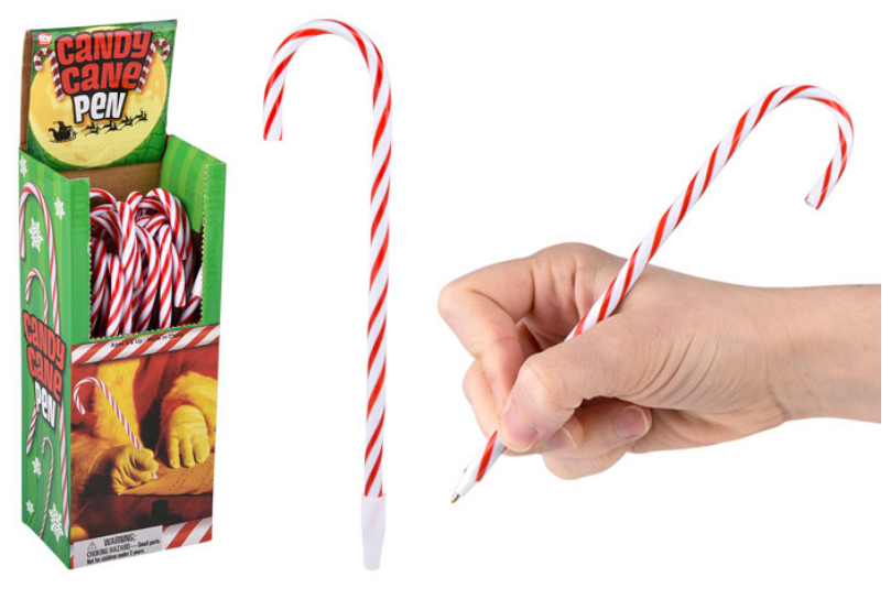Christmas Candy Cane Pen