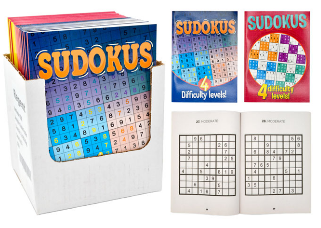 Sudoku Puzzle Book (64 PG)
