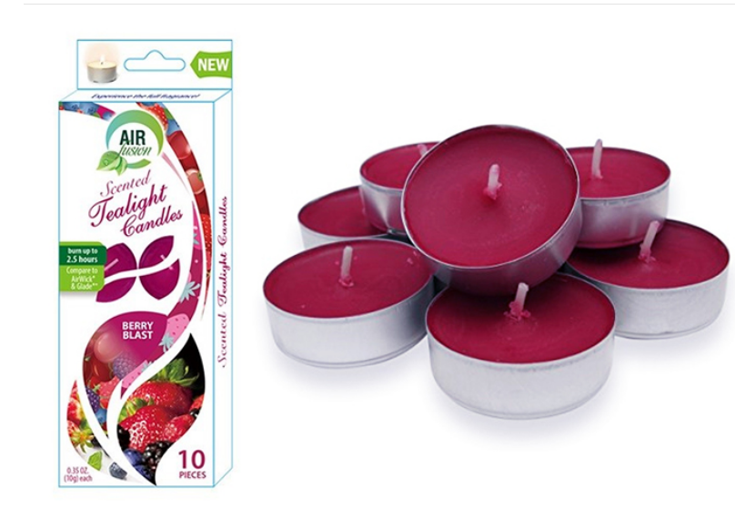 Tea Light Candles (10 PK) (Berry Blast)