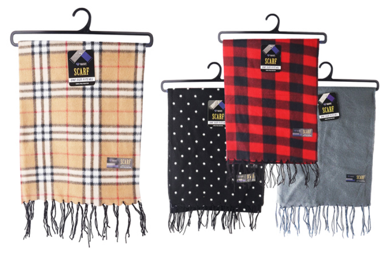 Winter Scarf (Assorted) 12 Different Styles to Choose From!