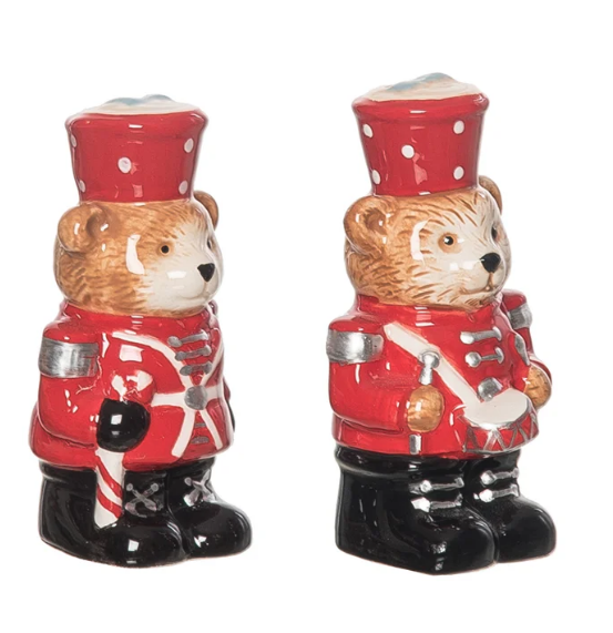 Bear Nutcracker Salt/Pepper Shakers