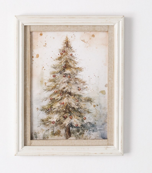 Sullivan Wooden Holiday Tree Wall Décor – 9.25" x 11.75"