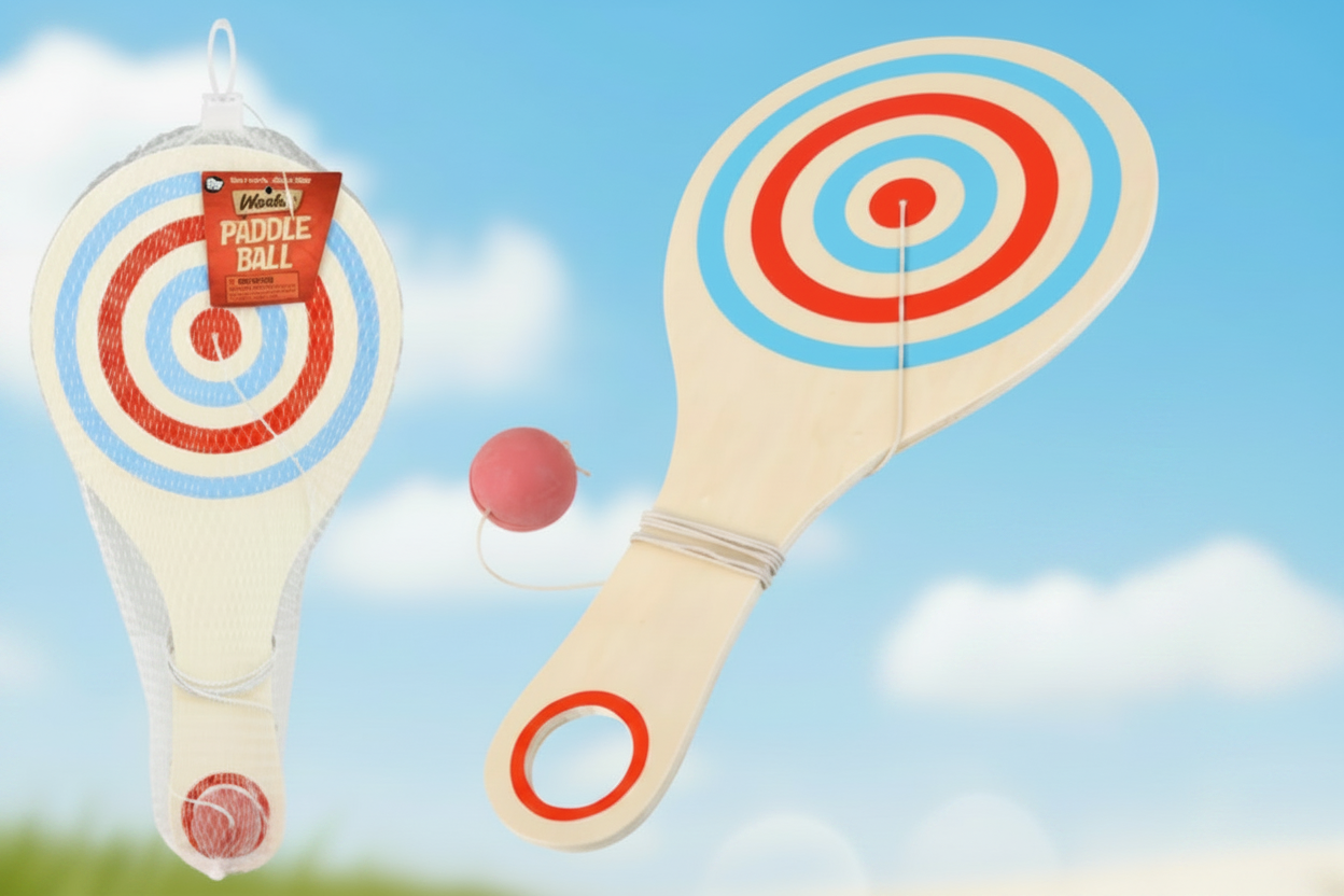 Wooden Paddle Game (11