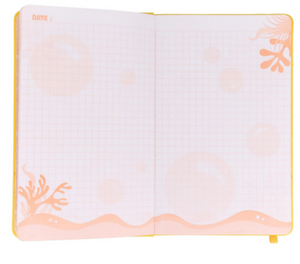 Yellow Vegan Leather Journal