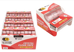 Clear Tape with Dispenser (3 PK x 500")