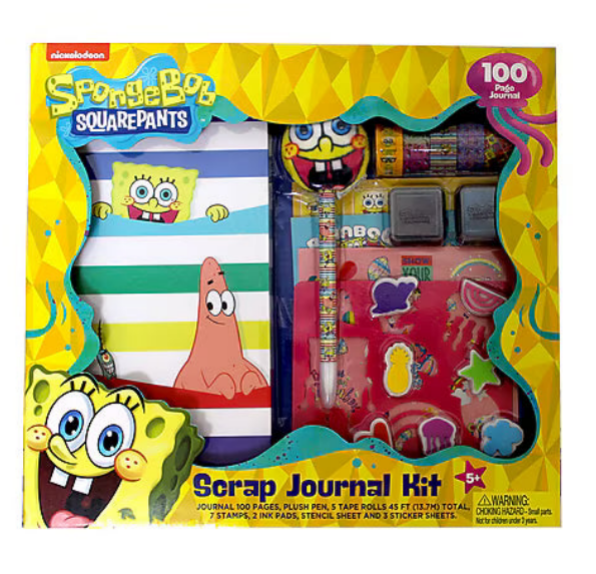 Yellow Scrap Journal Kit