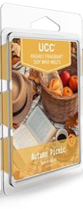 UCC Plant Based Natural Wax Melts Autumn Picnic