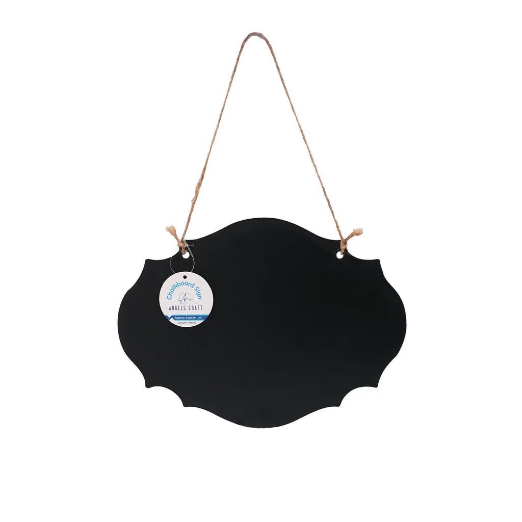 Hanging Chalkboard Sign w/ Jute String