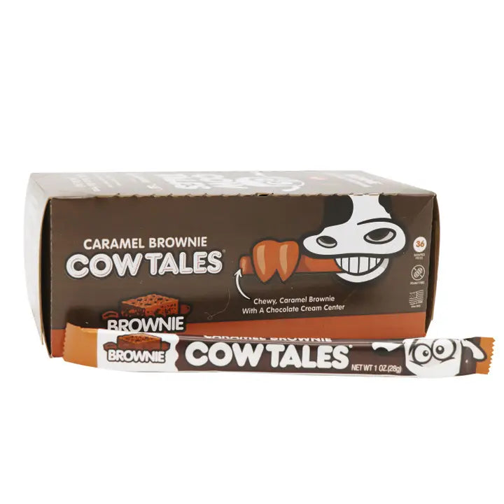 Cow Tales Chocolate Brownie Candy, 1oz- (1 Cow Tale)