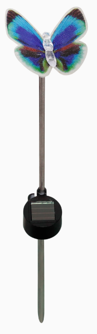 Solar Dragonfly/Butterfly Stake W/Led (Choose Your Style)
