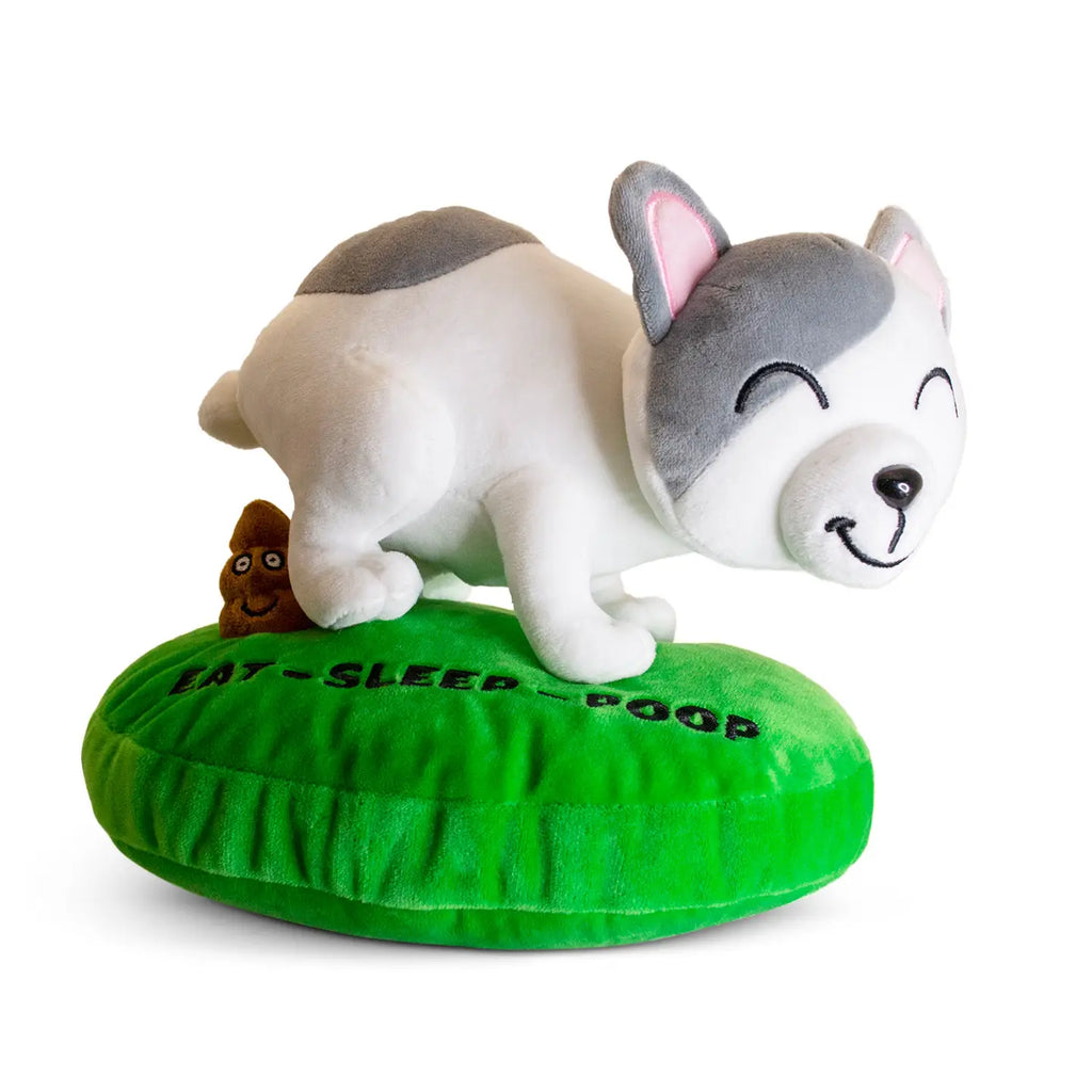 Punchkins-Eat Sleep Poop Frenchie Bulldog Plush