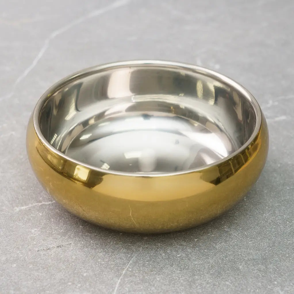 Gold Double Wall Bowl