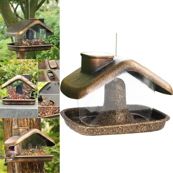 Funpeny Bird Feeders- Speckled 8"x6" Bird Feeders