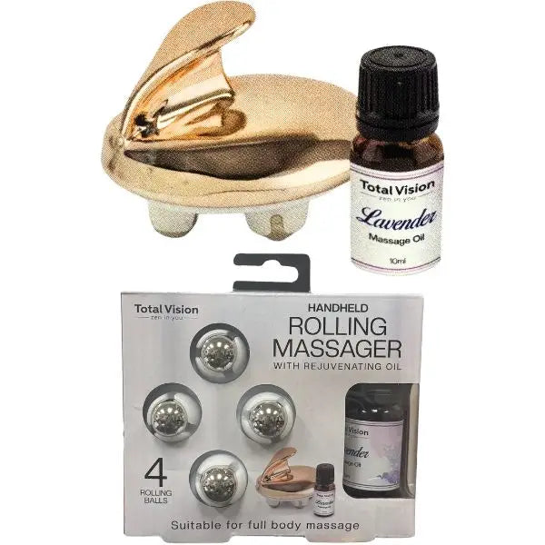 Rolling ZEN In You Massager Kit - With Essential Rejuvenating Oil