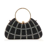 Sparkling Petite Evening Bag-Black