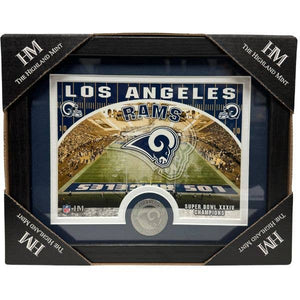 Los Angeles Rams Collectibles - Highland Mint 11"x9" Photo