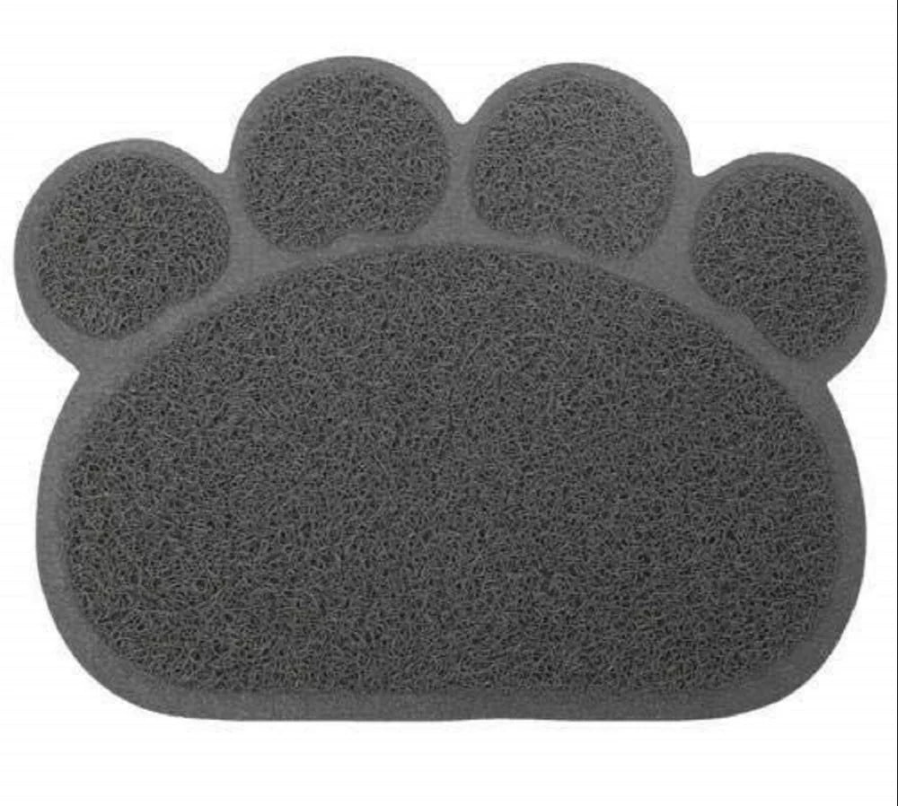 Multi-Purpose Pet Mat-Grey Paw