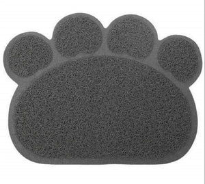 Multi-Purpose Pet Mat-Grey Paw