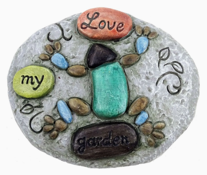 Frog/Butterfly/Dragonfly Stone Décor (Choose Your Style)
