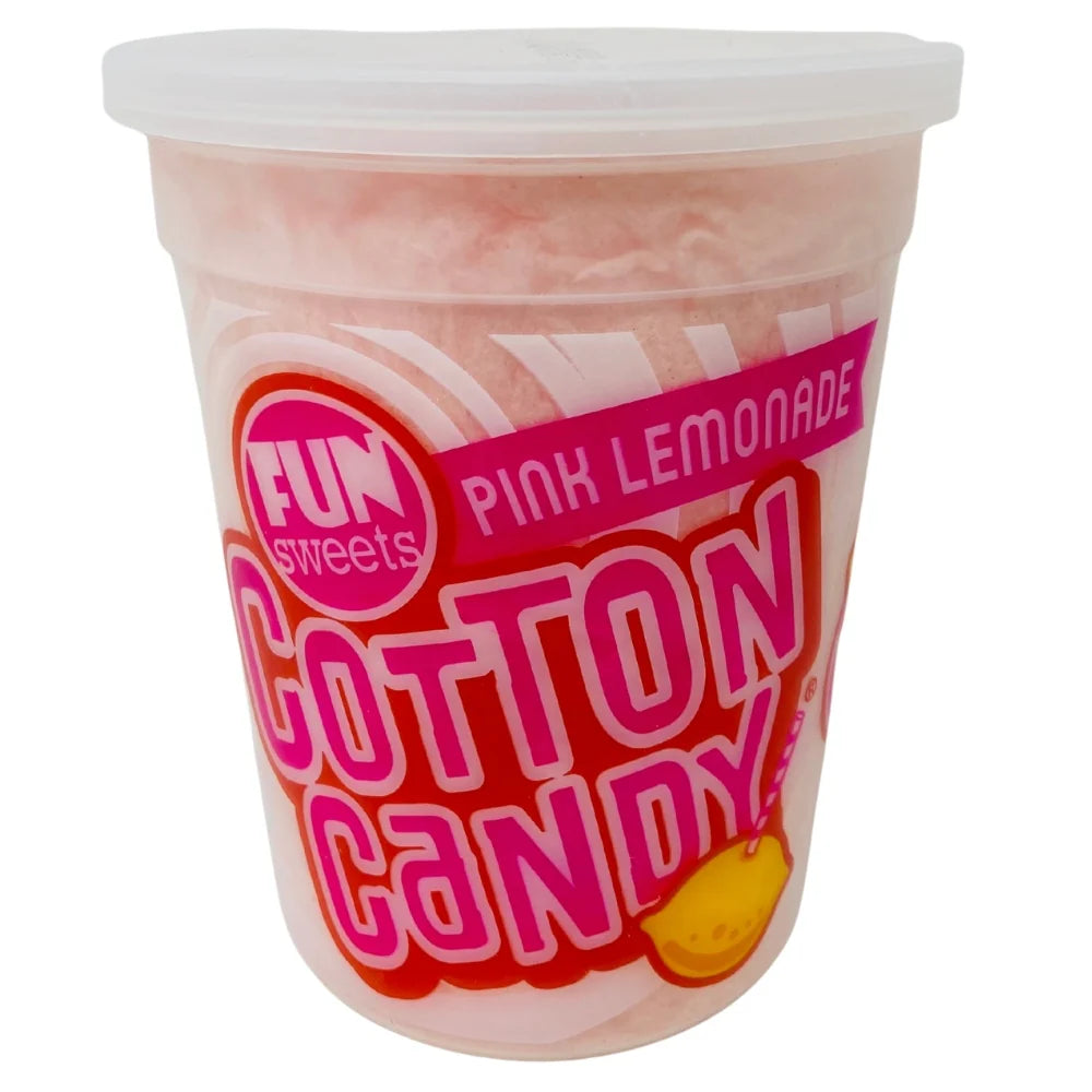 Fun Sweets Pink Lemonade Cotton Candy - 2oz (56g)