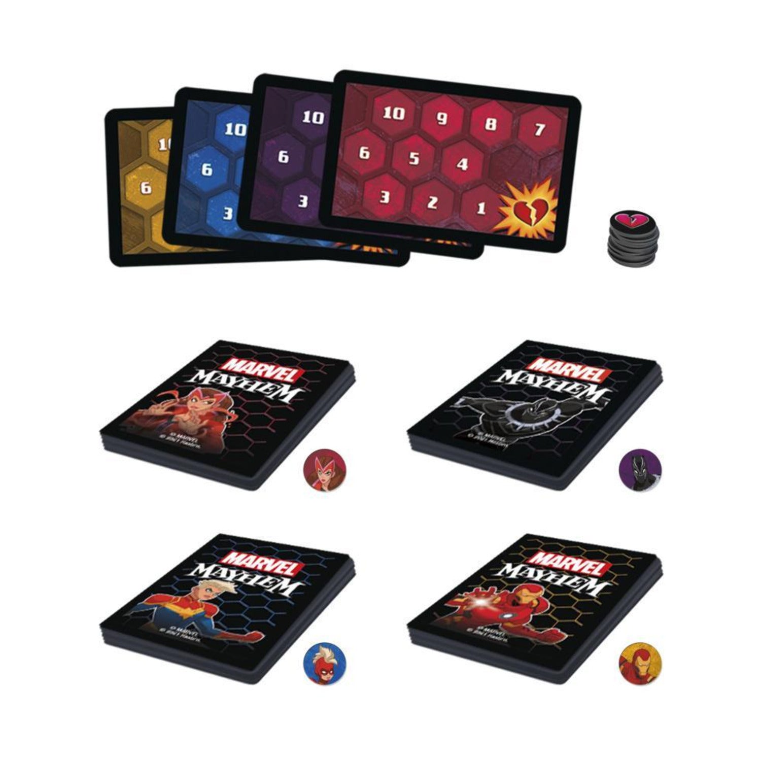Hasbro Gaming - Marvel Mayhem - An Action Packed Super Hero Showdown