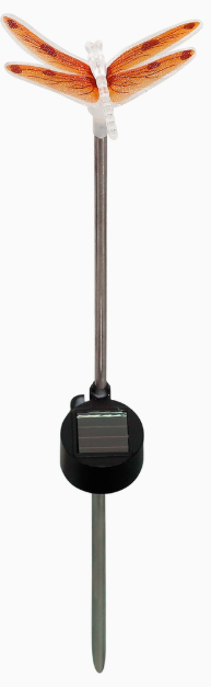 Solar Dragonfly/Butterfly Stake W/Led (Choose Your Style)