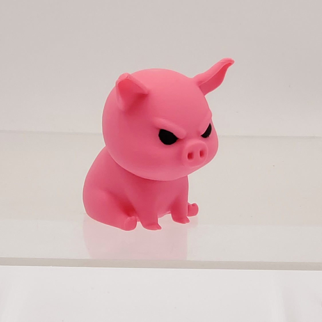 Pink Pig Angry Little Animals -3D Printed