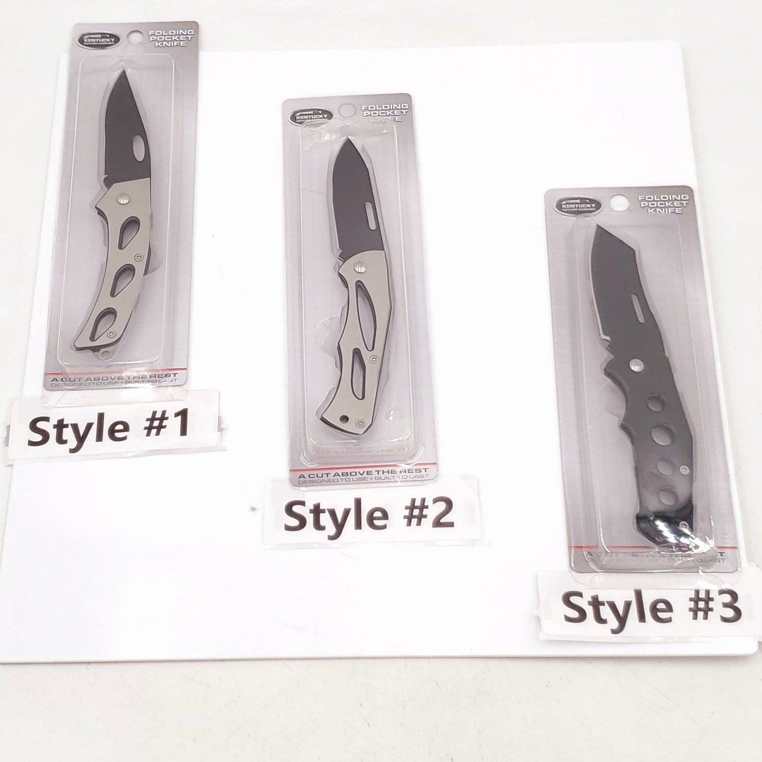 Kentucky Cutlery Company-Folding Pocket Knife-6 Different Styles!
