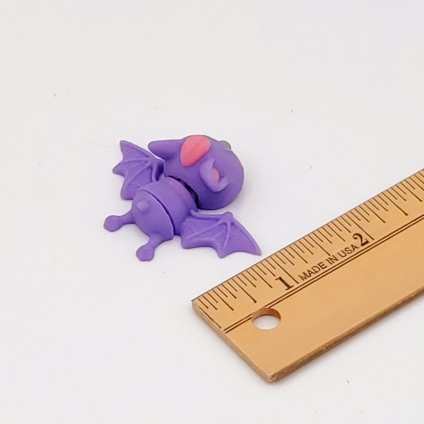 Bat Purple/Pink 3D Printed