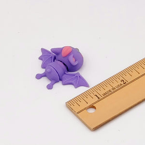 Bat Purple/Pink 3D Printed