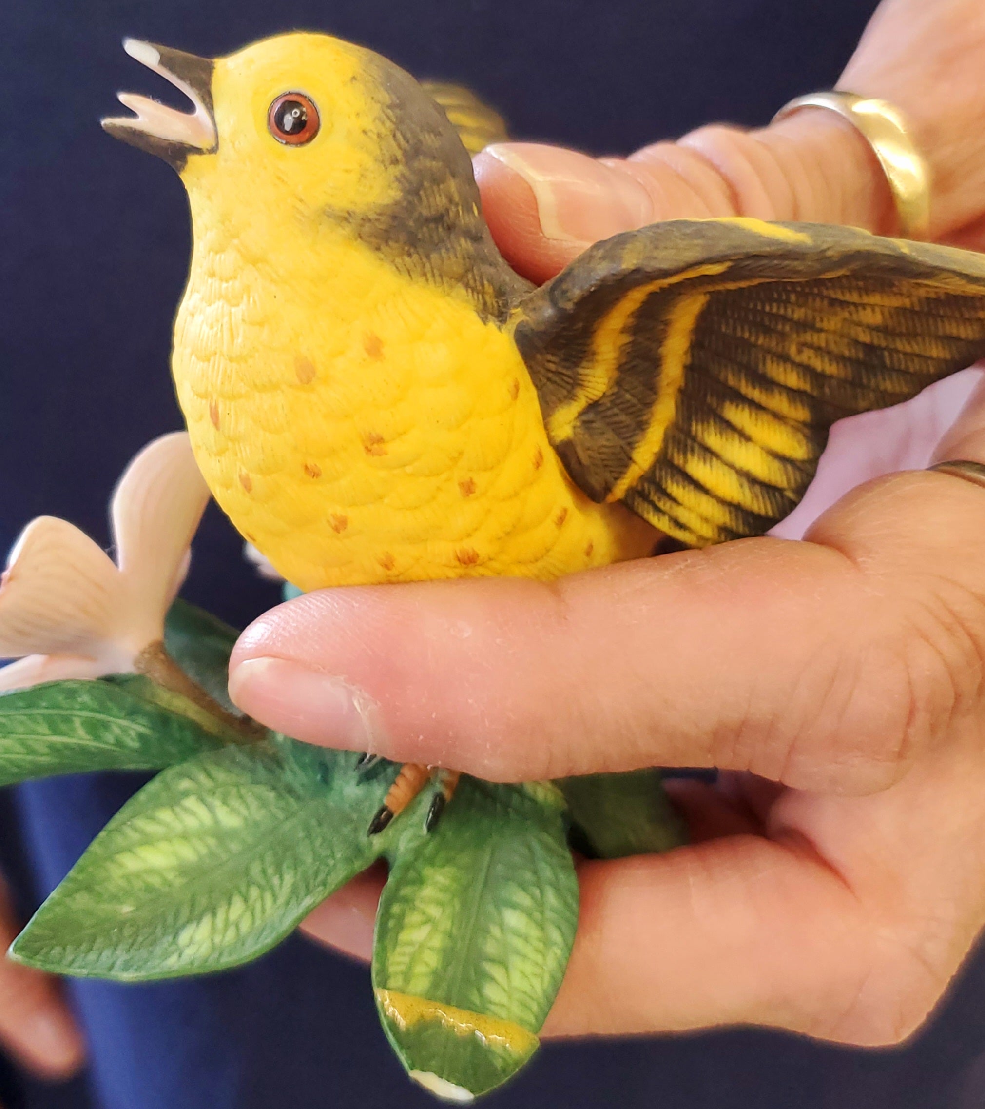 1994 Lenox Yellow Warbler Fine Porcelain Figure